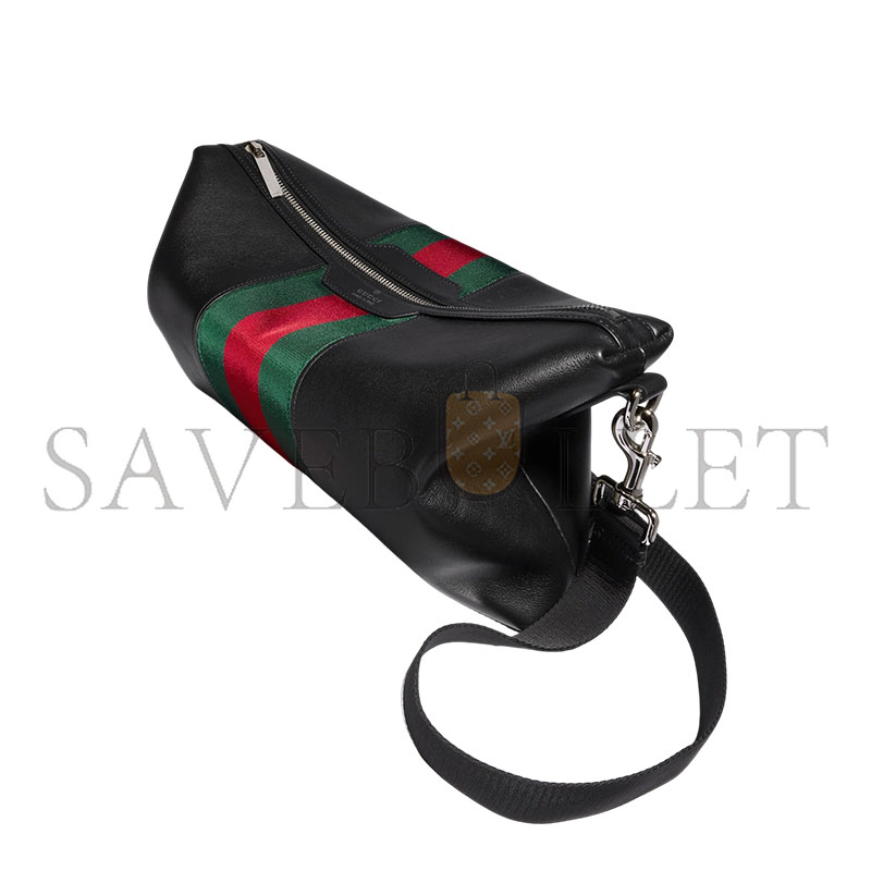GUCCI MEGA WEB TRADEMARK MEDIUM CROSSBODY BAG A002KX (33*20*6cm)
